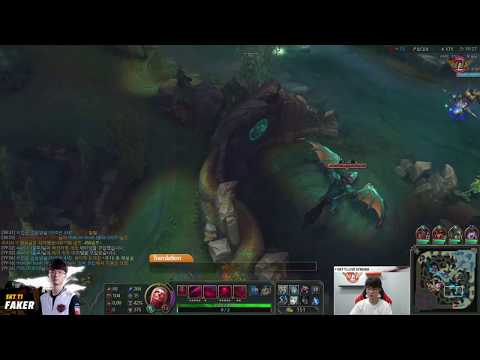 (CC) SKT T1 Faker : Standard Vladimir, the father of many-to-one! Bring it! [ Full Game ]