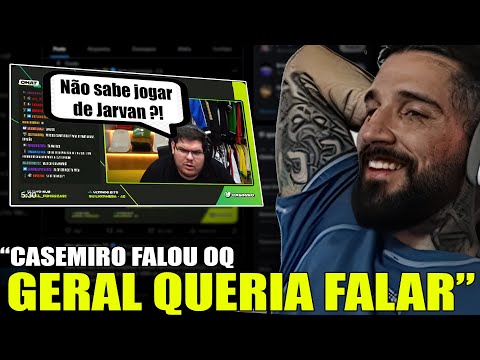 BrTT reagindo ao Casemiro falando da Loud