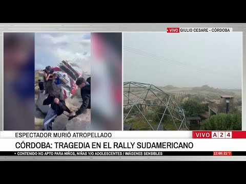 🚨 TRAGEDIA EN UN RALLY EN MINA CLAVERO, CÓRDOBA: UN JOVEN FALLECIÓ ATROPELLADO