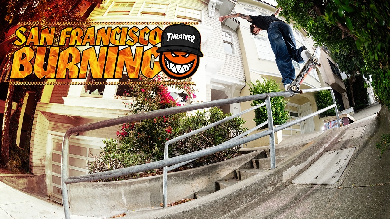 Thrasher x Spitfire: “San Francisco Burning”