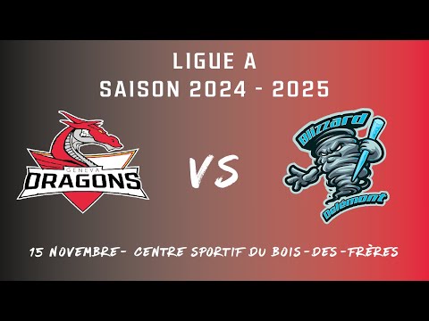 Match LNA : Geneva Dragons vs Delémont Blizzard
