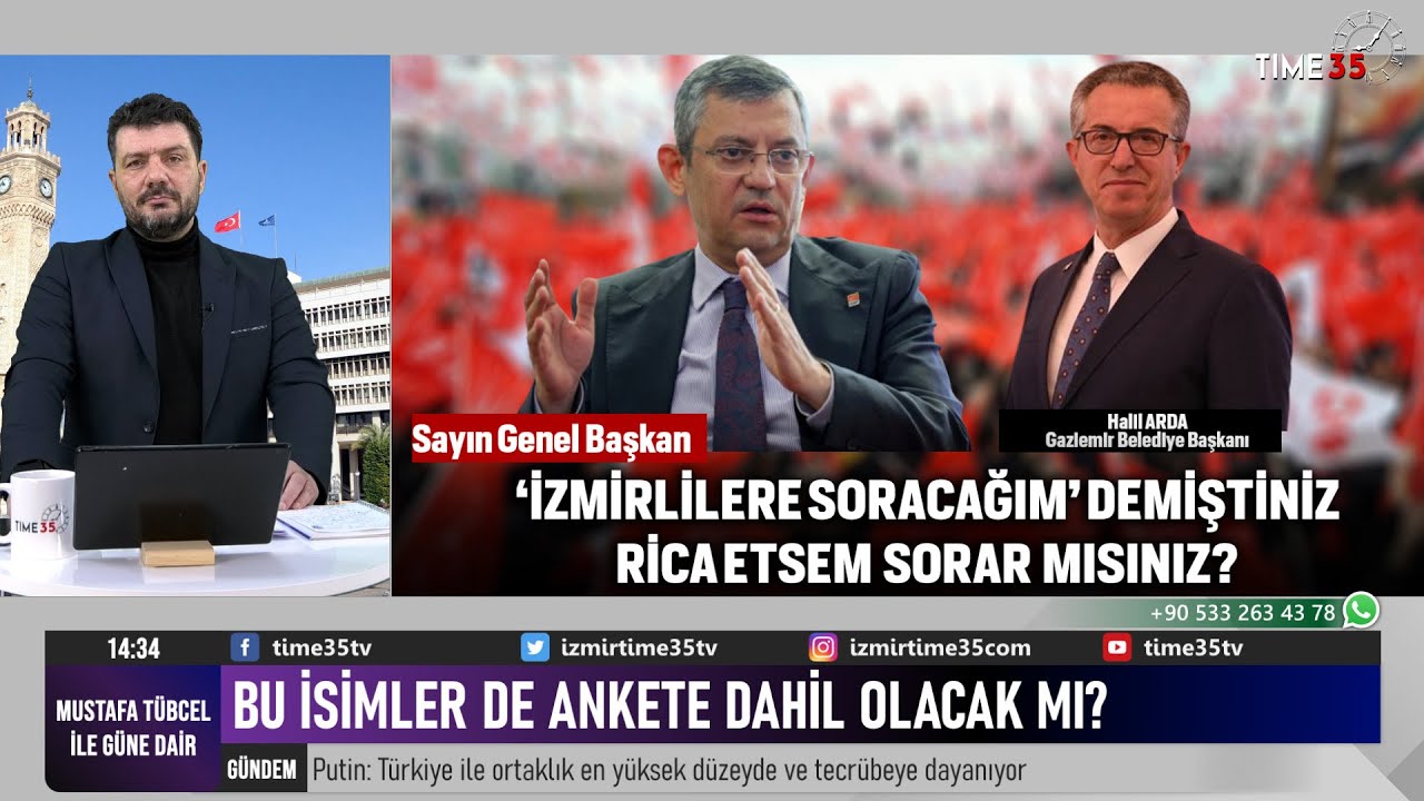 Sayın Genel Başkan İzmirlilere soracağım demiştiniz bu belediye başkanlarını da sorar mısınız?