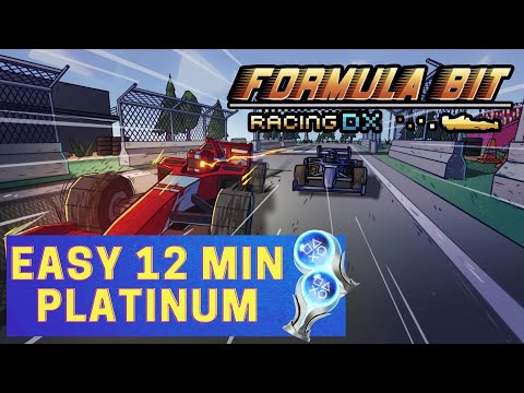 EASY 12 MIN PLATINUM - Formula Bit Racing DX Trophy & Achievement Guide