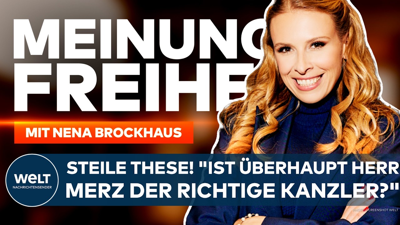 BROCKHAUS: Steile These! "Ist überhaupt Herr Merz der richtige Kanzler?" - "MEINUNGSFREIHEIT"