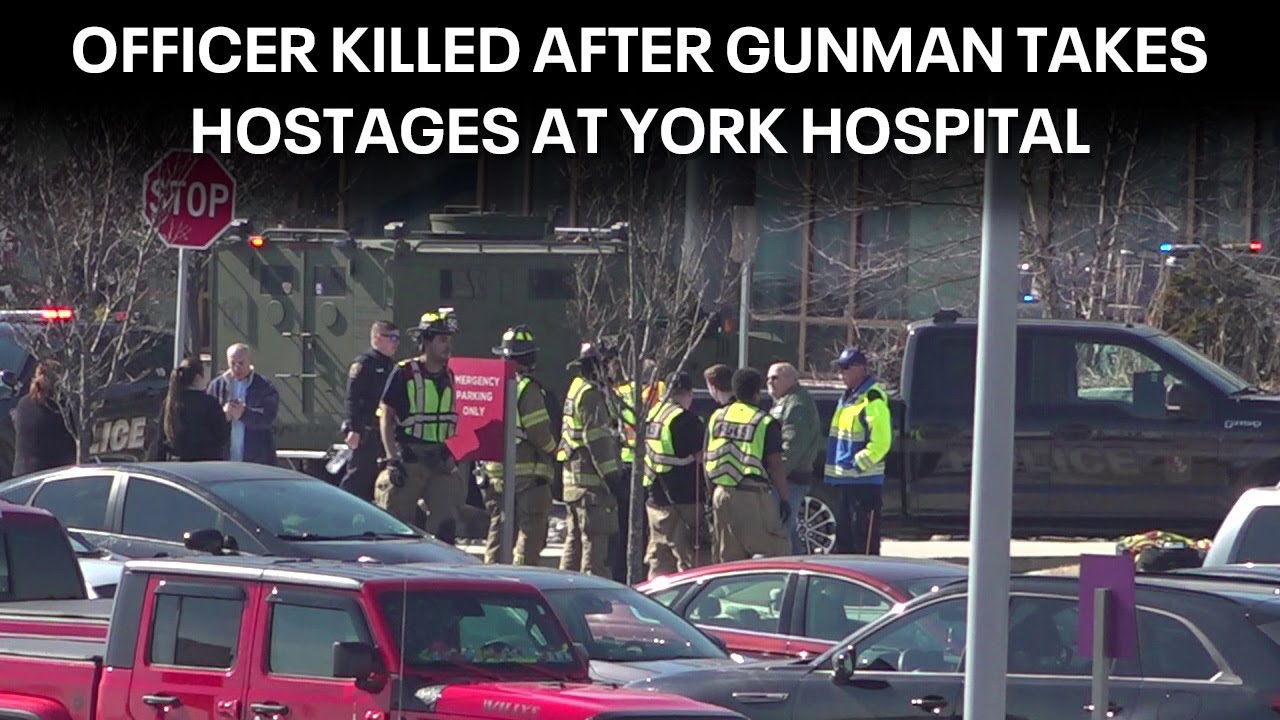 Officer killed after a gunman took hostages at Pennsylvania hospital