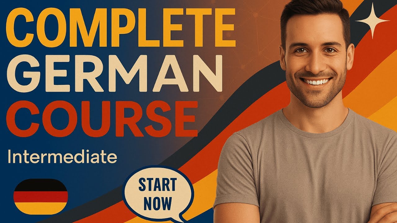 Upper Intermediate German (B2) - Full Course 2025 [Learn Grammar & Vocabulary]