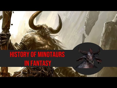 History of Minotaurs in Fantasy