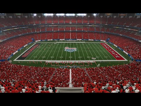 (1 of 2) 2022-2023 #1 Georgia vs #4 Ohio State CFP Semifinal Simulation