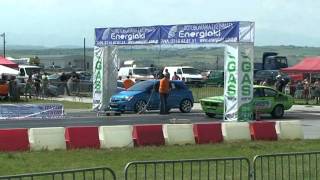 preview picture of video '3ος Αγώνας Dragster Πολυκάστρου 2012 Kadett GT/E vs Corsa OPC'