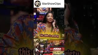 She couldn't care less - #cpt #poker #texasholdem #johnjohnson #princesslove #cyprien