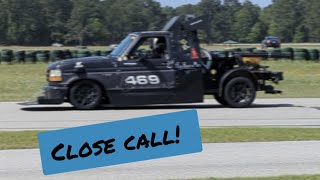 Lemons Block Party 2025, Close call with the Four Hoarse Men F250!