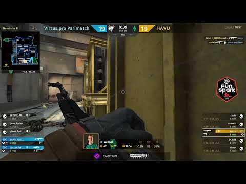 AERIAL 1v4 Clutch against Virtus Pro