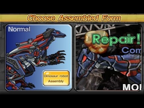 Compsognathus Dino Robot and Compsognathus Repair Dino Robot 1080p