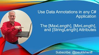 Download the video "Lesson 6: The [MaxLength], [MinLength], and [StringLength] Attributes"