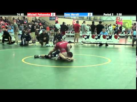 74 KG Mitchell Polkowske vs  Geno Morelli