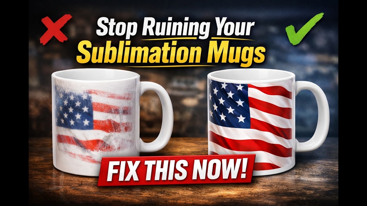 Stop Ruining Your Sublimation Mugs (Fix This Now)