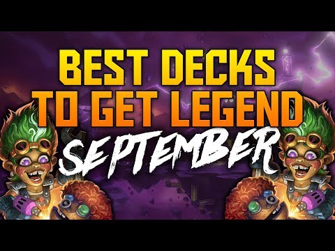 Hearthstone - Top Decks to Climb Ladder in September 2018 (Report #103) | Dekkster