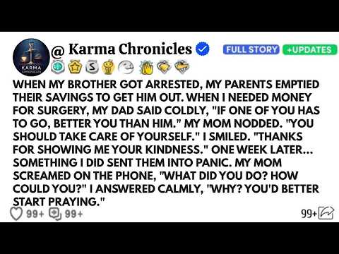 My Mom Spent All Her Savings To Bail Out My Brother, But When I Needed Help They…