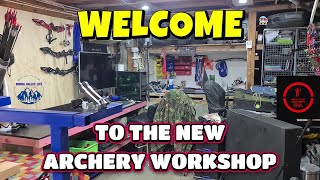 Inside My New Archery Workshop | Full Tour & Future Plans