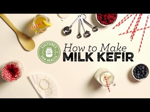 How to Make Milk Kefir at Home | Easy Guide | Cultures for Health