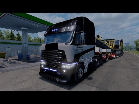 [ETS 2 Mod] Freightliner Argosy TF4 Galvatron | Euro Truck Simulator 2 (1.31-1.32)