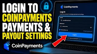 How to login to CoinPayments for payments and payout settings - Step By Step
