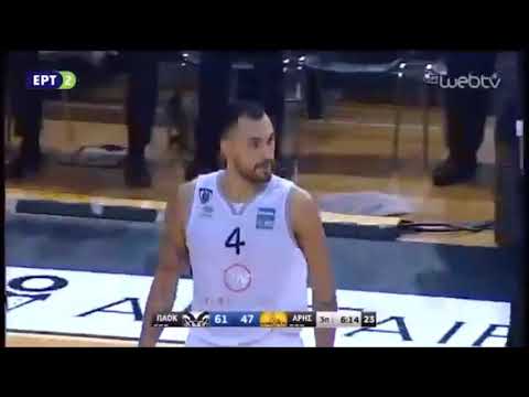 Linos Chrysikopoulos (PAOK BC) Vs Aris