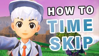 How to Time Skip to Reset Outbreaks & 6 Star Raids ► Pokemon Scarlet & Violet