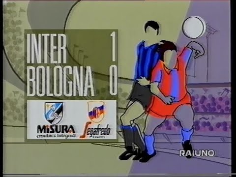 1988-89 (12^ - 08-01-1989) INTER-Bologna 1-0 [Serena] Servizio D.S.Rai1