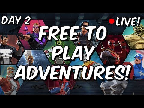 Free To Play Adventures - Day 2: Getting My First 3 Star - Marvel Contest Of Champions