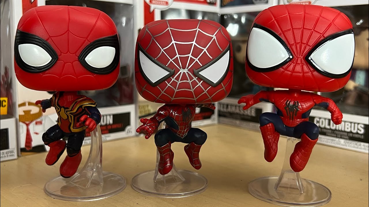 Funko Pop! Spider-Man: No Way Home - Amazon Exclusive Spider-Man 3-Pack Unboxing