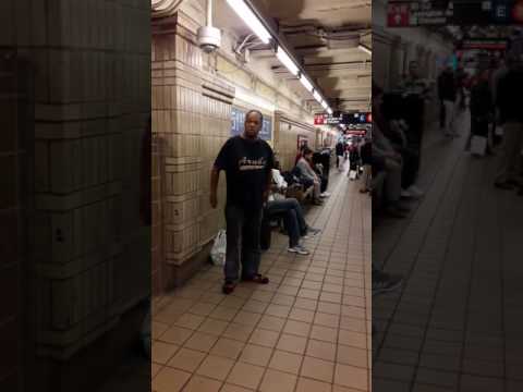 Amazing subway performer Mike Yung
