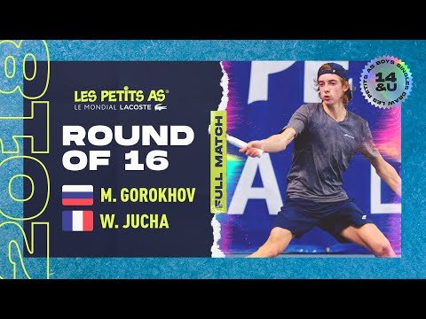 Les Petits As 2018 | Boys Round of 16 | Mikhail Gorokhov vs. William Jucha