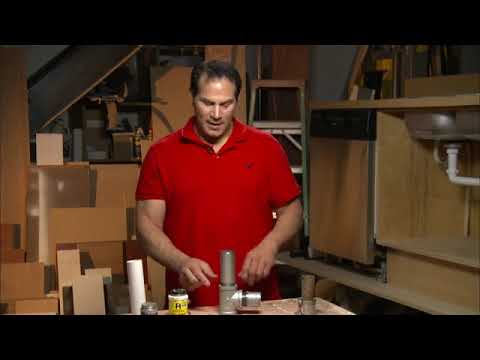 PVC zu verzinkten Rohrleitungen