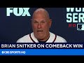Brian Snitker on Braves Late Comeback Win, Astros Lineup, Game 5, & MORE | CBS Sports HQ