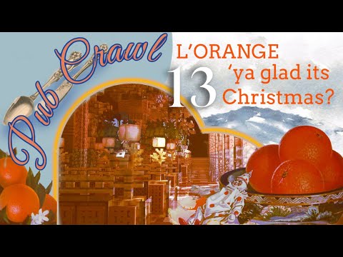 WBC Builds L'orange Christmas Pub Crawl In Minecraft!