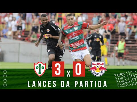 A1 | Lances da Partida PORTUGUESA 3 x 0 RED BULL BRAGANTINO - 21/01/2023 || LUSA TV
