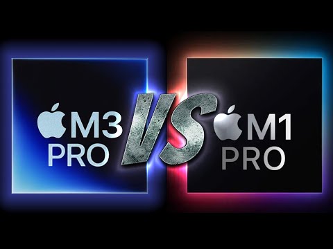 The M3 Pro vs M1 Pro Macbook Pro!