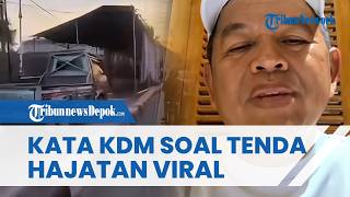 VIRAL Tenda Hajatan Tutup Jalan Provinsi di Majalaya, KDM Tegas Minta Segera Ditertibkan