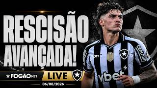 FOGÃONET LIVE: JOAQUÍN CORREA PERTO DE SAIR | FERRARESI ASSINA EM DEFINITIVO COM O BOTAFOGO