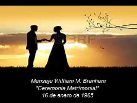 Mensaje William M. Branham: Ceremonia Matrimonial 16/01/ 1965
