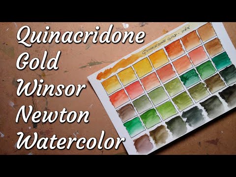 Quinacridone Gold - Winsor & Newton (Watercolor)