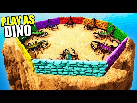 LAST CREATURE STANDING WINS THE PRIZE! Ark Play As Dino (Ark Survival Evolved)