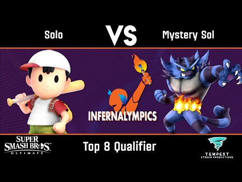 Solo (Ness) VS Mystery Sol (Incineroar) - Top 8 Qualifier - Domino Effect: Infernalympics