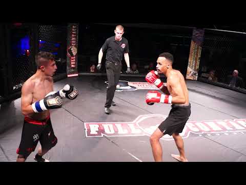 ISIAH JACKSON VS ANDREAS QUIROZ 135 LB K1 FIGHT RAGE IN THE CAGE 16