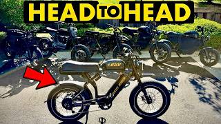 TOP 6 BEST E-bikes Race Head-to-Head!