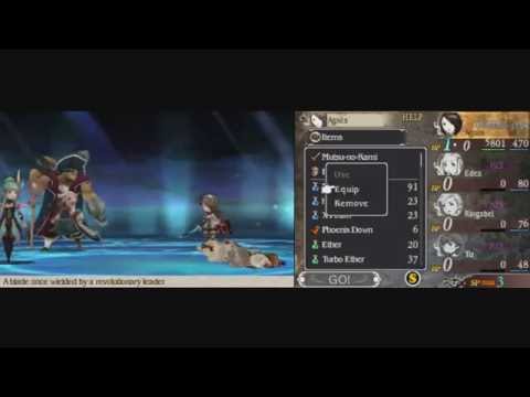 [Bravely Default] Barbarossa, Yulyana, Mephilia - Hard - Solo Agnés