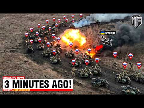 Russian DEADLIEST Motorcycle Troops ENTER Ukraine - 3 Minutes Later, GONE!