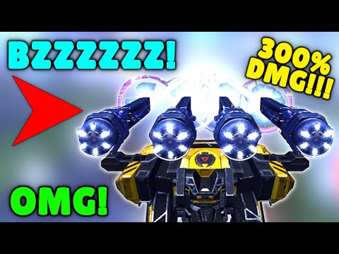 OMG! FLUX BEHEMOTH 300% DMG Close TDM Match War Robots Fun MK2 Gameplay WR