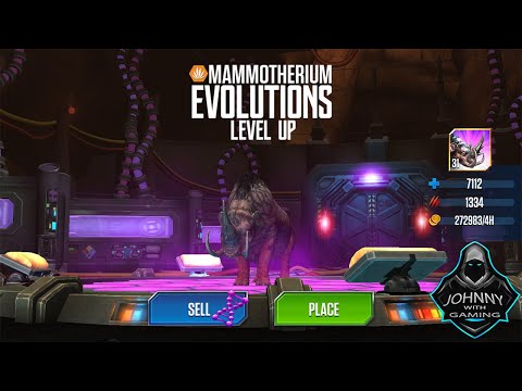 Jurassic World The Game: Mammotherium Hybrids Legendary Evolutions MOBILE (2020)